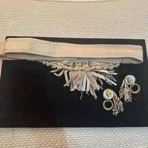 Vintage 1990’s  Rebecca’s cheetah belt and earring set Rebecca | Accessories | Vintage 99s Rebeccas Cheetah Belt  main image 4